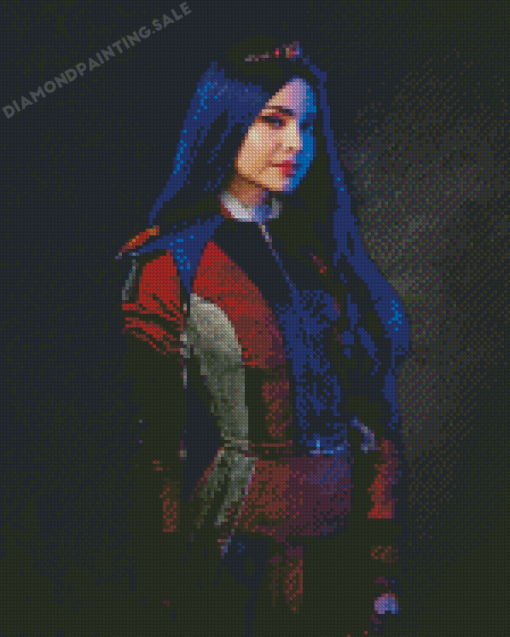 Descendants Evie Character Diamond Painting