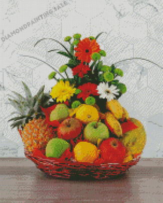 Flowers And Fruits Diamond Painting