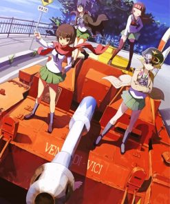Girls Und Panzer Anime Diamond Painting