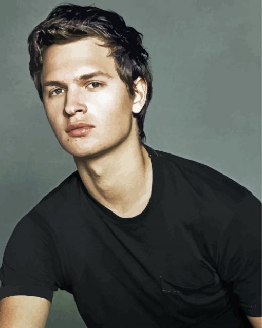 Handsome Ansel Elgort Diamond Painting