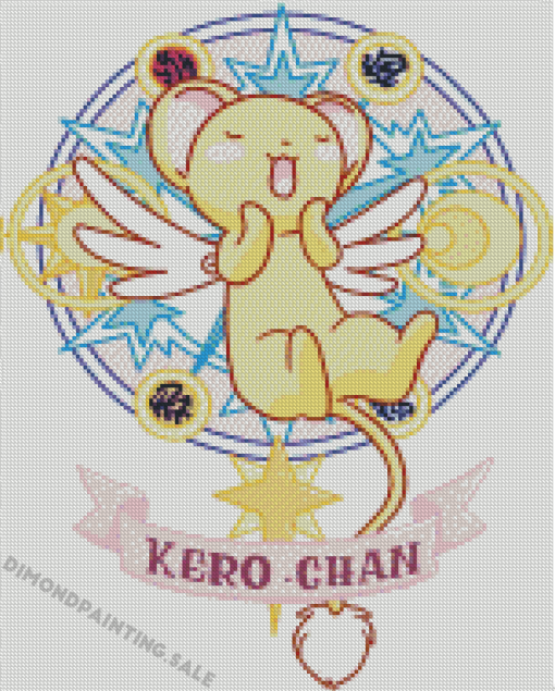 Kero Chan Card Art Diamond Painting