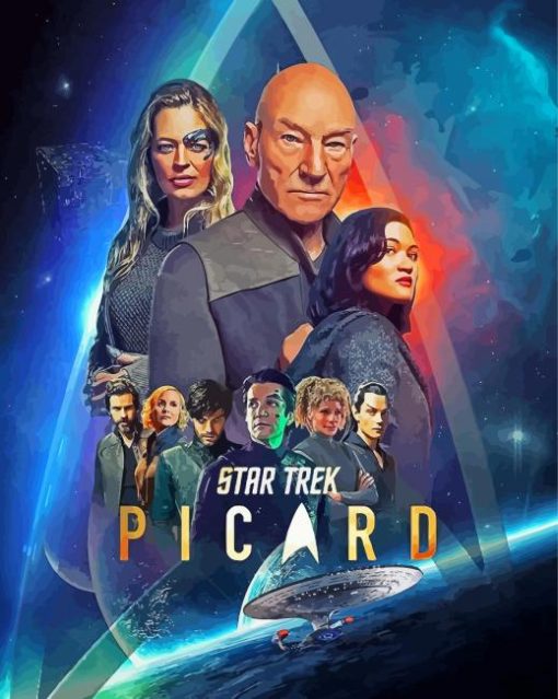 Star Trek Picard Poster Diamond Painting