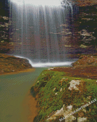 Aesthetic Heber Springs Waterfalls Diamond Painting