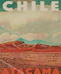 Atacama Desert Chile Poster Diamond Painting