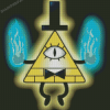 Bill Cipher Gravity Falls Character Diamond Painting