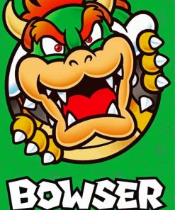 Bowser Poster Diamond Painting