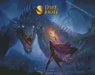 Dark And Light Game Poster Diamond Painting