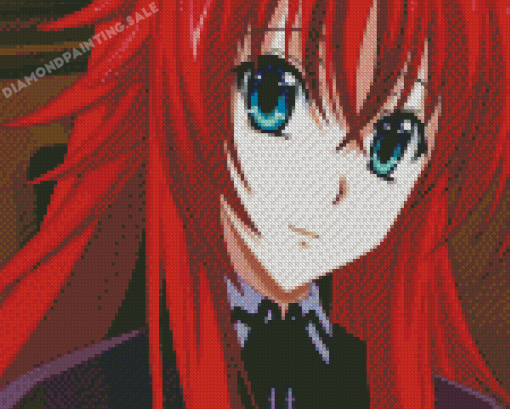 High School DxD Rias Gremory Diamond Painting