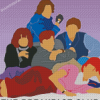 Illustration Poster The Breakfast Club Diamond Painting