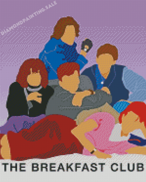 Illustration Poster The Breakfast Club Diamond Painting