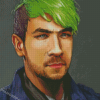 Jacksepticeye Portrait Diamond Painting