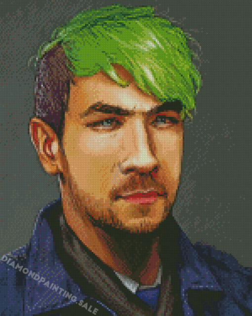 Jacksepticeye Portrait Diamond Painting