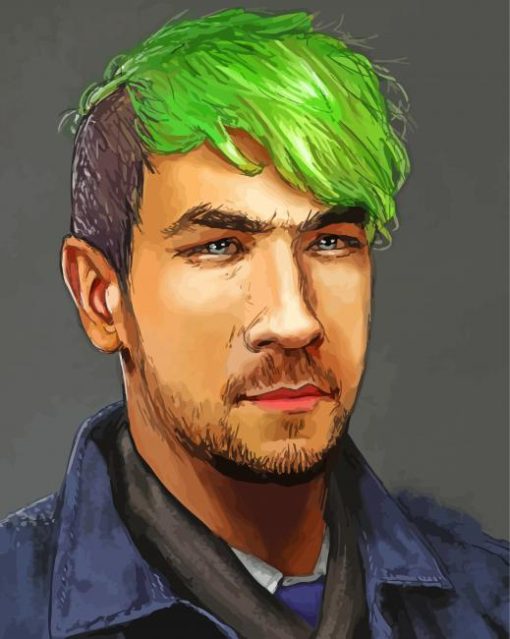 Jacksepticeye Portrait Diamond Painting