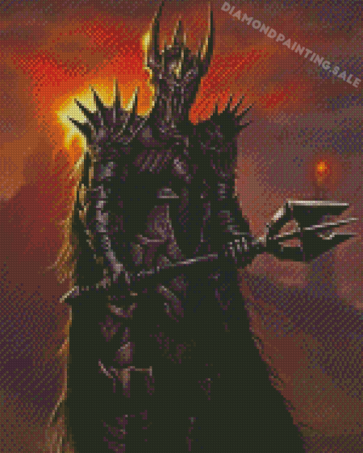 Lord Of The Rings Sauron Diamond Painting