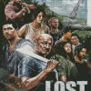 Lost Poster Art Diamond Painting
