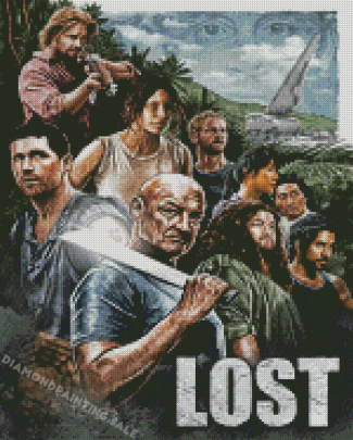 Lost Poster Art Diamond Painting