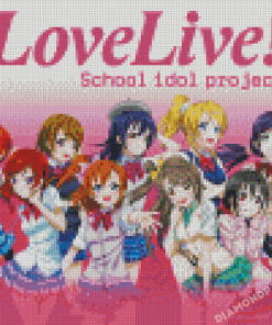 Love Live Poster Diamond Painting