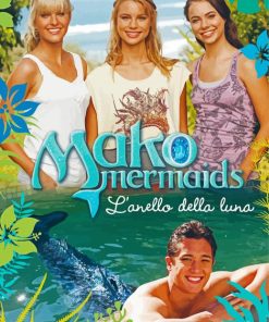 Mako Mermaids Poster Diamond Painting