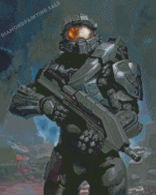 Master Chief Halo Diamond Painting