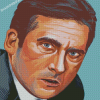 Michael Scott Art Illustration Diamond Painting