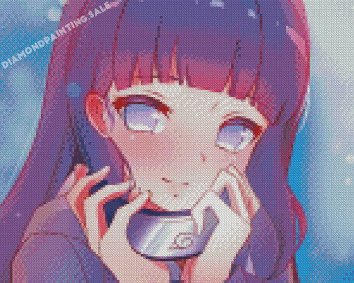 Naruto Hinata Anime Diamond Painting