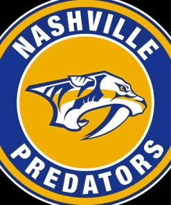 Nashville Predators Hockey Logo Diamond Painting