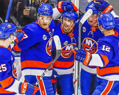 New York Islanders Hockey Diamond Painting