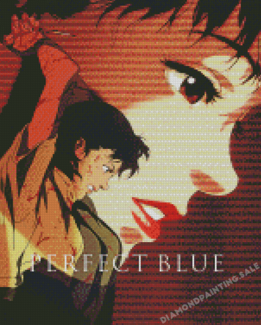 Perfect Blue Anime Poster Diamond Painting