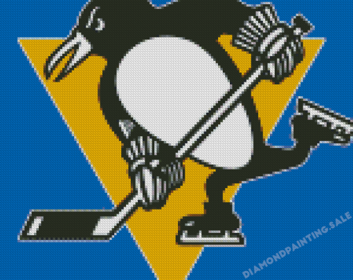 Pittsburgh Penguins Logo Diamond Painting