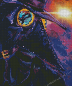 Plague Doctor Illustration Diamond Painting