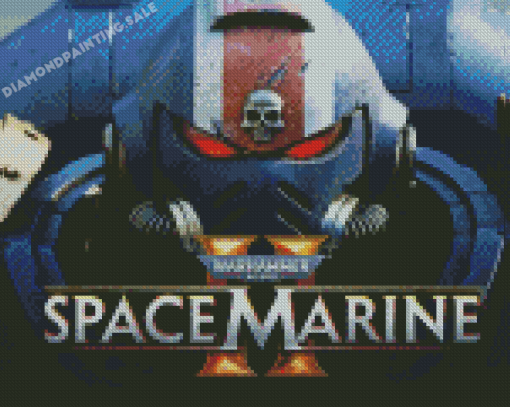 Space Marine Diamond Painting