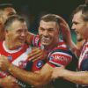 Sydney Roosters Rugby League Players Diamond Painting