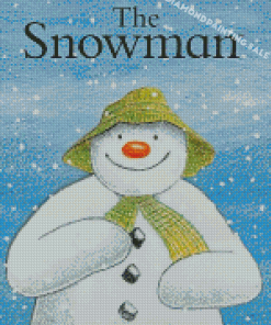 The Snowman Movie Diamond Painting