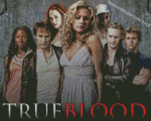 True Blood Poster Diamond Painting