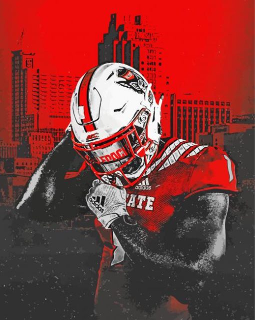 Wolfpack NC State Poster Diamond Painting