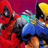 Wolverine Vs Deadpool Diamond Painting
