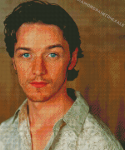 Young James Mcavoy Diamond Painting