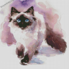 Abstract Ragdoll Cat Diamond Painting