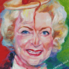 Aesthetic Betty White Diamond Painting