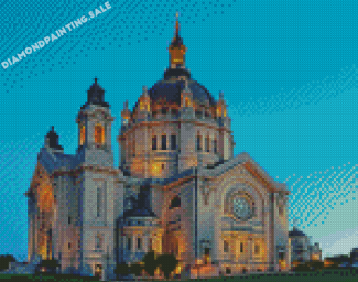 Aesthetic Cathedral Of Saint Paul Diamond Painting