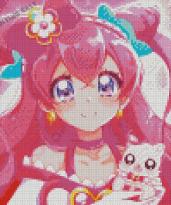 Aesthetic Pretty Cure Diamond Painting