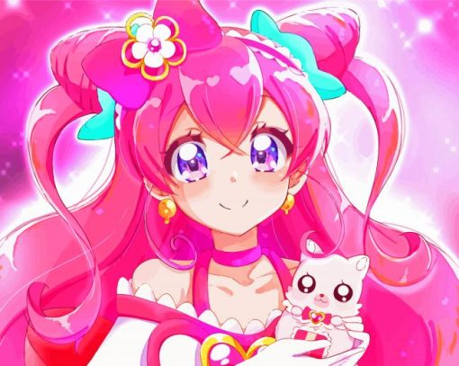 Aesthetic Pretty Cure Diamond Painting