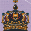 Aesthetic Colorful Crown Art Diamond Painting
