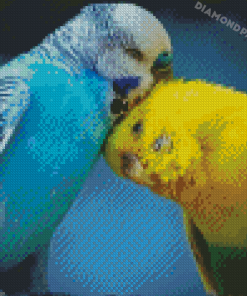 Aesthetic Parakeets Diamond Painting