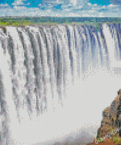 Africa Zimbabwe Victoria Falls Diamond Painting