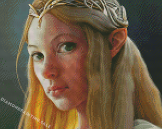 Beautiful Lord Of The Rings Elf Diamond Painting