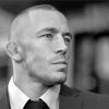 Black And White Georges St Pierre Diamond Painting