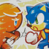 Cookie Run And Sonic Diamond Painting