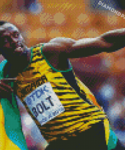Cool Usain Bolt Diamond Painting