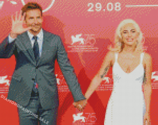 Lady Gaga And Bradley Cooper Diamond Painting